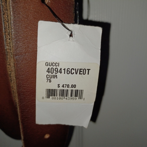 Handsome Gucci Belt size 28 - Picture 8 of 12